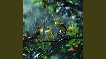 Meditative Bird Sounds with Soft Rain