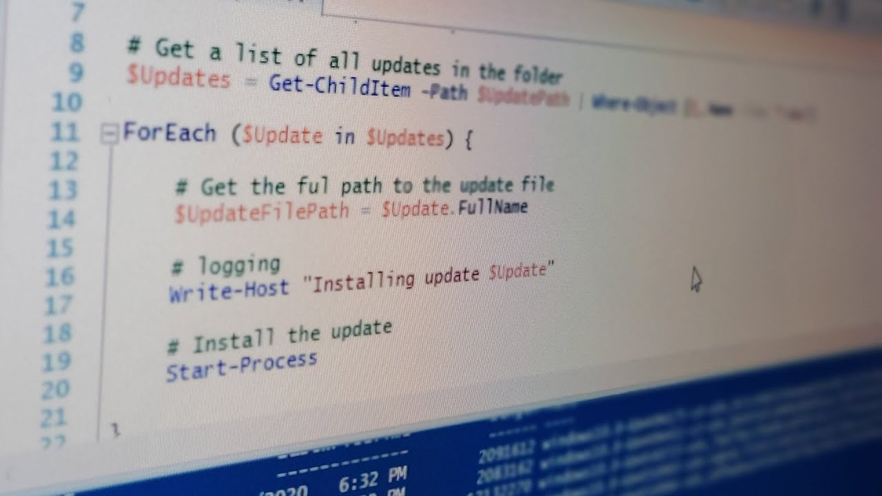 Update Bulk Install Windows Update MSU Files with PowerShell