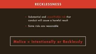 Celebrity Criminal Law tutorial: Mens Rea - Part 2 | quimbee.com Profile