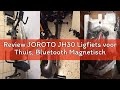 Review JOROTO JH30 Ligfiets voor Thuis, Bluetooth Magnetische Ligergometer, Hometrainer voor seniore