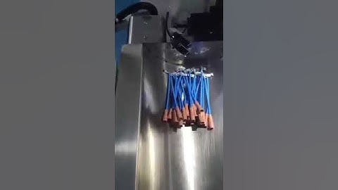 Automatic Wire Stripping and Crimping Machine With Sleeve Insertion