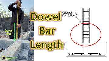 what is dowel bar in concrete? how to provide dowel bar