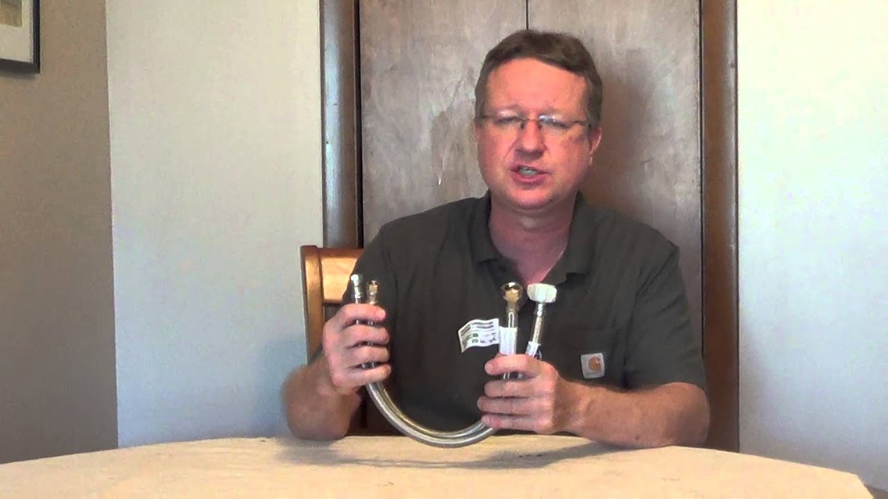 Supply Line Sizes For Toilet And Faucet Youtube