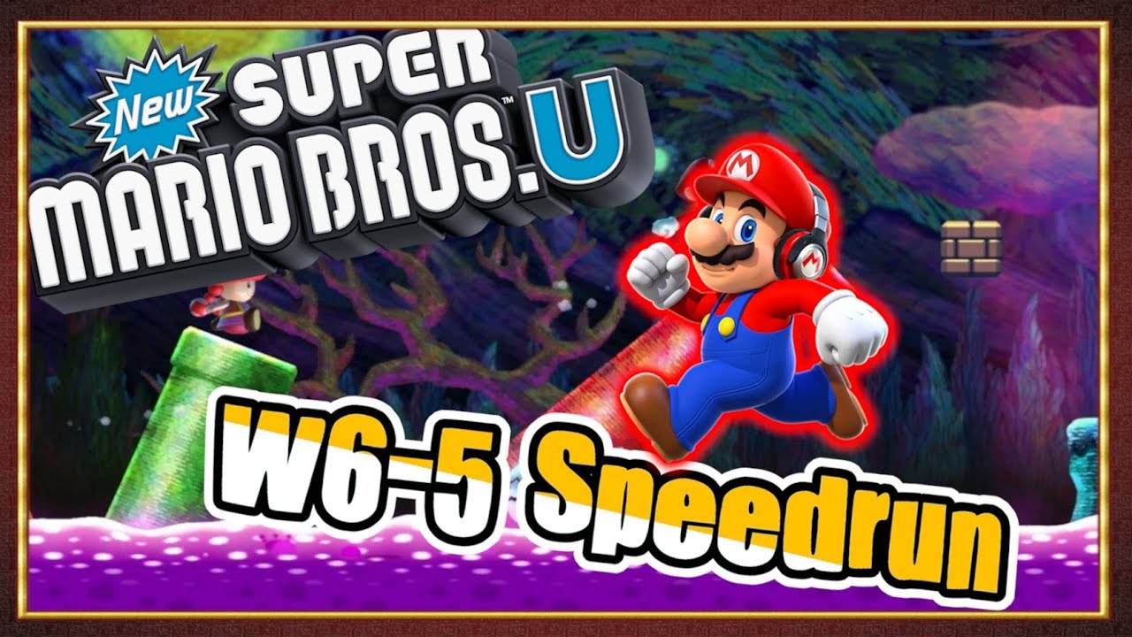 New Super Mario Bros U Speedrun