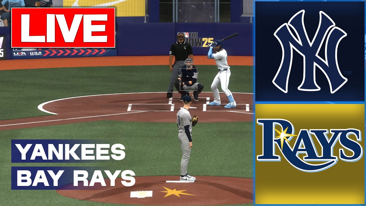 🔴LIVE 🔴Tampa Bay Rays vs New York Yankees/ August 18/ Mlb Envivo/MLB THE SHOW 25