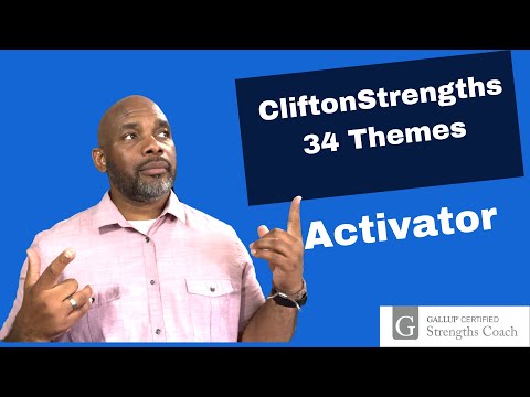 The Clifton Strengths 34 Themes - Activator