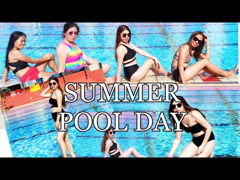 SUMMER POOL DAY WITH FRIENDS|Jean Misal
