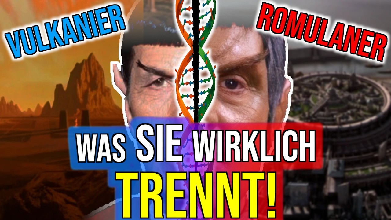 ROMULANER & REMANER in STAR TREK: Ursprung, Genetik, Epigenetik | Analyse Video | deutsch