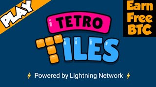 Play Tetro Tiles Puzzle Blocks by Thndr Games | Earn Free Bitcoin Game | Wallet of Satoshi screenshot 5