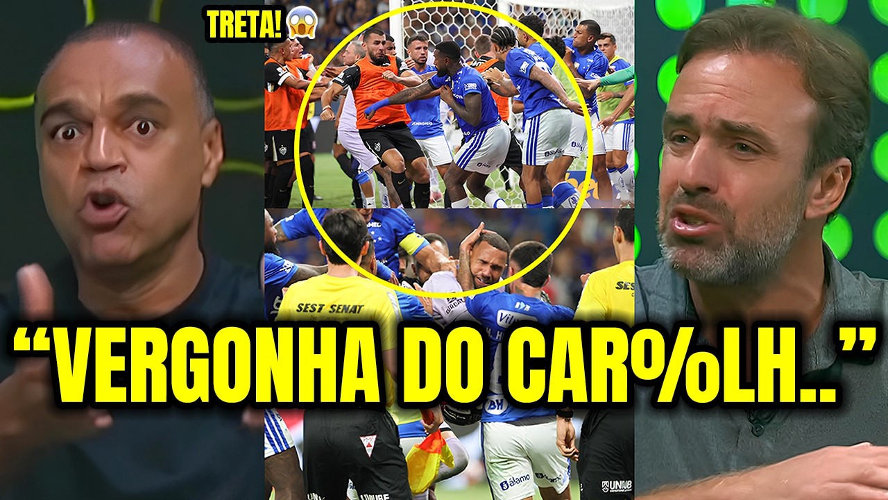 🚨 CAOS NO MINEIRÃO! MÍDIA REAGE À BRIGA CRUZEIRO X GALO