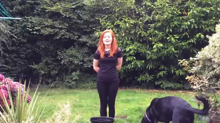 Blind Girl Does the Ice Bucket Challenge | Lucy Edwards