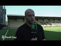Livingston 0 Hibernian 2 | David Gray's Reaction | Premier Sports Cup