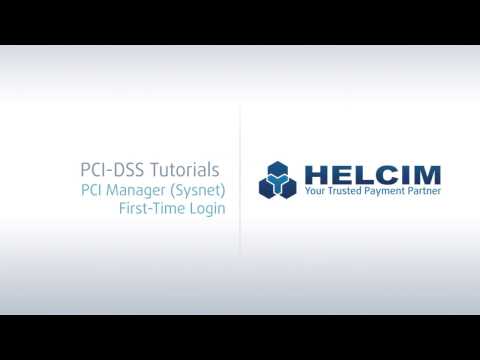 PCI-DSS - Compliance Manager Portal First-Time Login