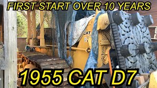 CATERPILLAR D7 bulldozer Will It Start. Has Not Run in Over 10 Years.