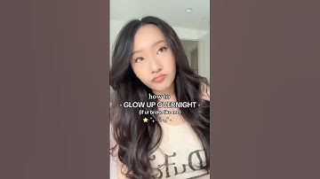 HOW TO GLOW UP OVERNIGHT! lmk if you guys want a full youtube video ;) #glowuptips #glowup #glowups