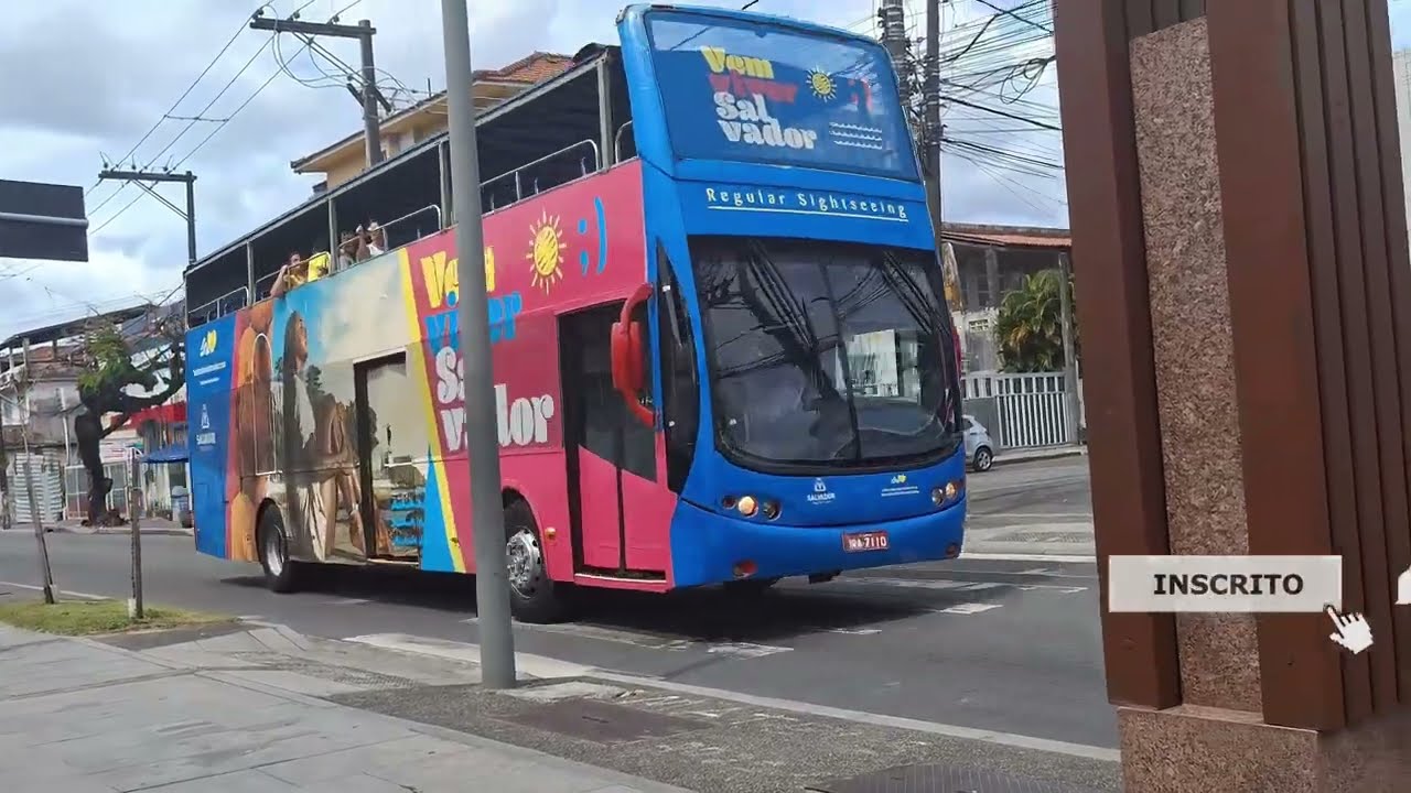 O Movimento de Ônibus na Av. Dendezeiros do Bonfim! (Salvador/BA)