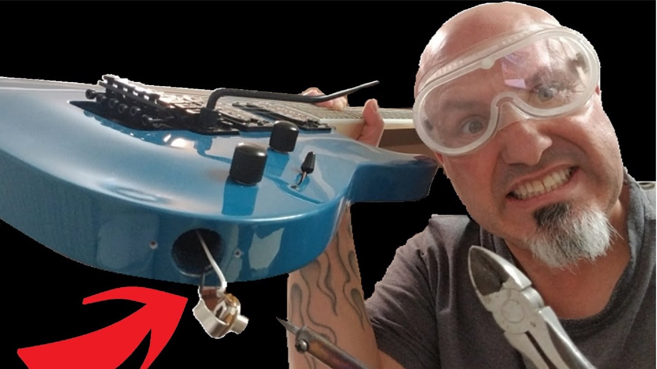 How to do an Input Jack Replacement on a Guitar.