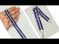 Diy Pearl Bracelet For Beginners 👍 Beaded Bracelet Easy Tutorial 🥰