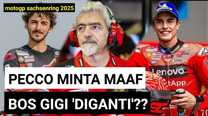 Bagnaia Minta Maaf! Gigi 'Diganti' di MotoGP Sachsenring? Marquez Bakal Menang Mudah?