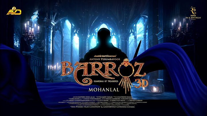 Barroz 3D - Guardian of Treasures | Fan Made | A Virtual 3D Trailer | Mohanlal | Antony Perumbavoor
