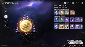 Honkai: Star Rail | Simulated Universe World 4 Difficulty III (Path of Hunt)