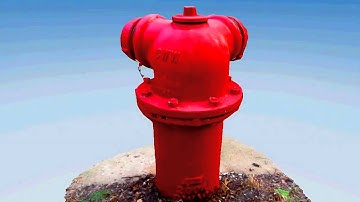 3D Scan - Chicago Fire Hydrant