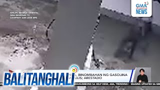 Suspek Sa Carnapping, Binombahan Ng Gasolina Ang Humahabol Na Pulis Arestado Balitanghali
