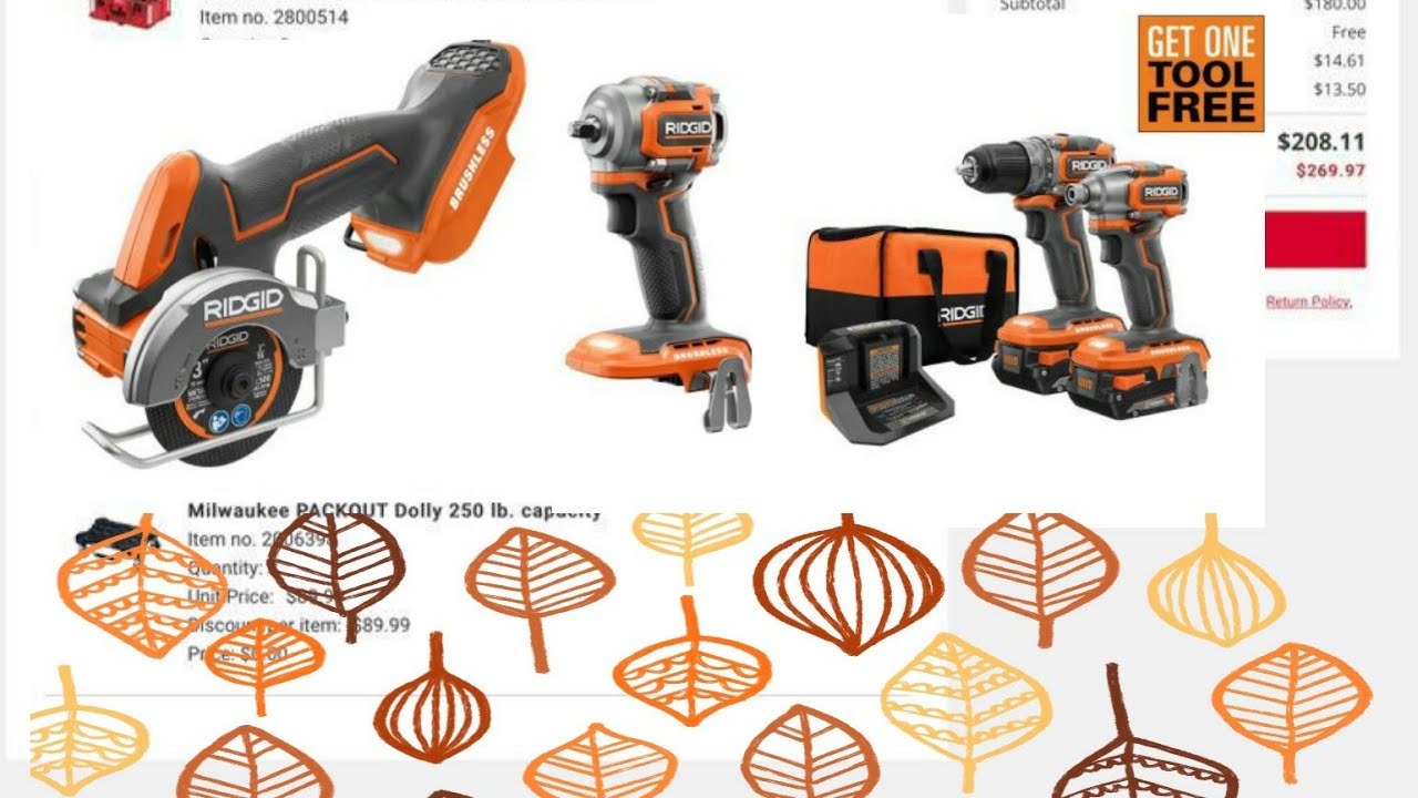 ⚠️Ridgid 18v Sub Compact HACK UPDATE ⚠️ 