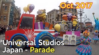 Universal Studios Japan, Osaka | Oct 2017 | USJ Parade | Travel