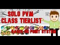 Dofus - PVM CLASS TIERLIST! BEST SOLO CLASS IN 2023! [ Based on a Point System ]