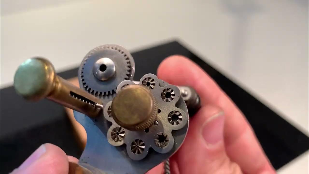 Pocket Watch Bow Mill Cutter YouTube