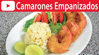 CAMARONES EMPANIZADOS | #VickyRecetaFacil