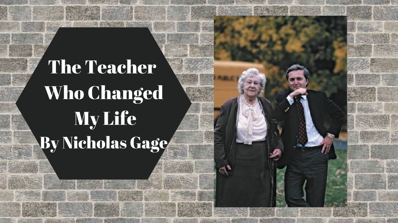 essay about the teacher who changed my life