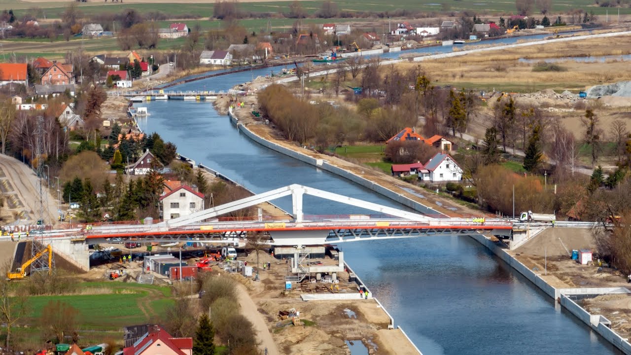 ETAP II -30.11.2023 Relacja z przebudowy toru wodnego w Nowakowie