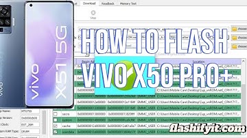 How to flash Vivo X50 Pro+ with SP Flash tool | flashifyit