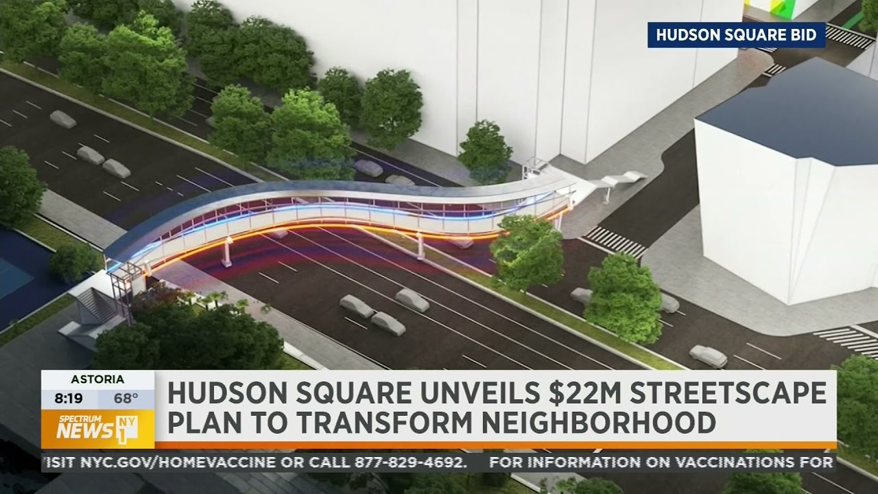 NY1- Hudson Square BID Streetscape Improvement Plan