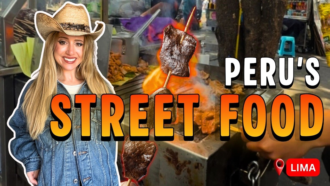 I Tried Peruvian Street Food for the First Time... My Five Favorites
