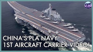 China PLA Navy released a promotional video of aircraft carrier and the heroes behind it