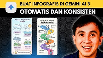 🔥Cara Buat Infografis Otomatis yang Konsisten dengan Gemini AI 3 Nano Banana pro