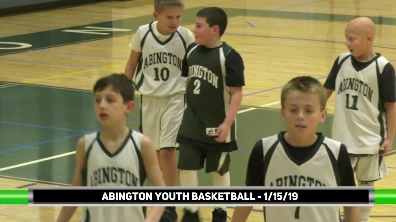 Abington Youth Basketball Exhibition Game 1/15/19 YouTube