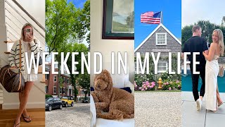 VLOG: weekend on nantucket, cisco brewers, shopping, the best time with friends, etc.