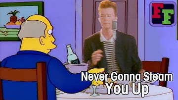 Steamed Hams but is Rick Astley