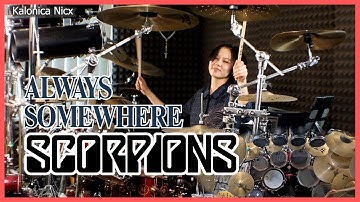 Always Somewhere - Scorpions || Drumcover van KALONICA NICX