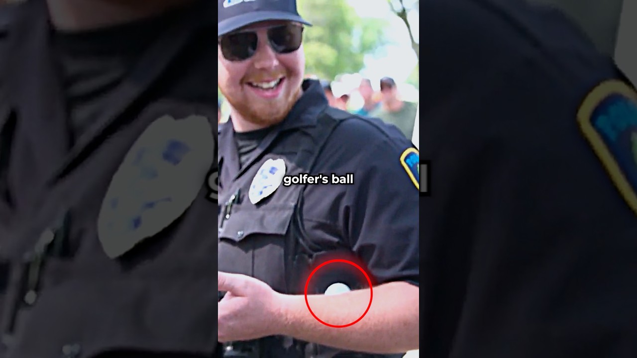 When A COP Arrested A Golf Ball 👮🏻⛳