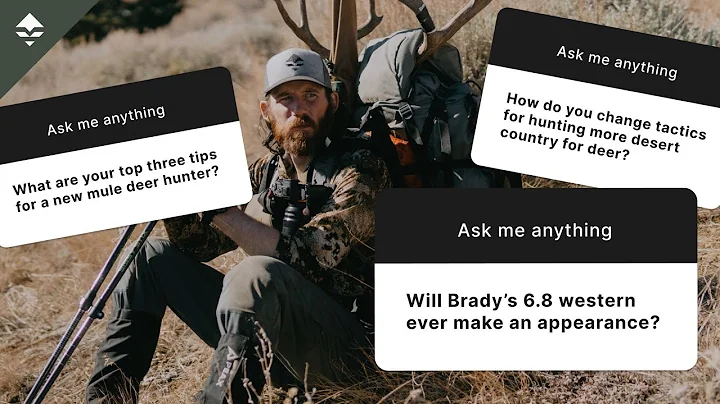 Answering the Most Frequently Asked Mule Deer Hunting Questions with Brady Miller | GOHUNT Q&A