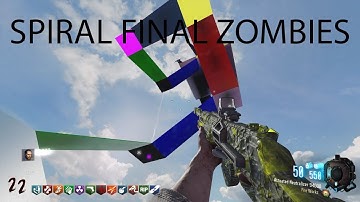 COD BLACK OPS 3 CUSTOM SPIRAL FINAL ZOMBIES ??????!!!!!!
