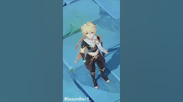 Lucky is he✨🍀#genshinimpact #edit #aether #lumine