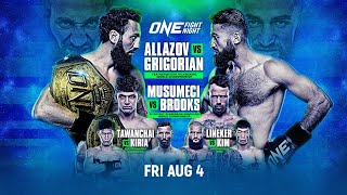 ONE Fight Night 13: Allazov vs. Grigorian