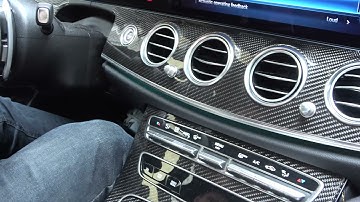 How to Enable or Disable Tap Touchpad Function in Mercedes E63S AMG? MBUX Touchpad Tap