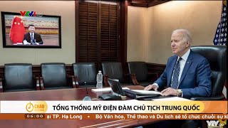 Tổng thống Mỹ điện đàm Chủ tịch Trung Quốc | VTV24